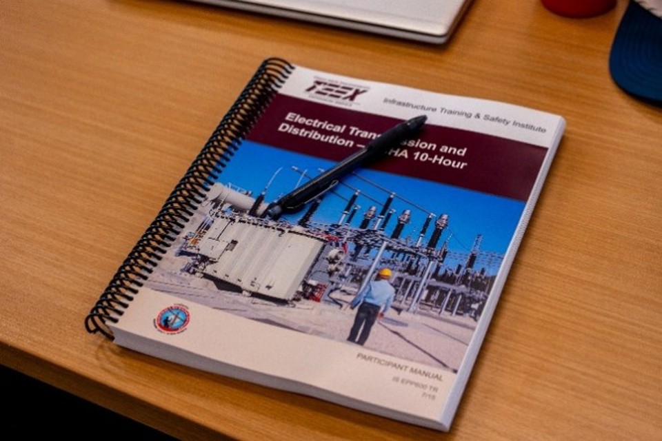 Hands-on electrical safety instruction at TEEX training