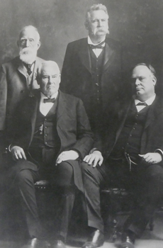 John H. Reagan, James S. Hogg, L.L. Foster and W.P. McLean